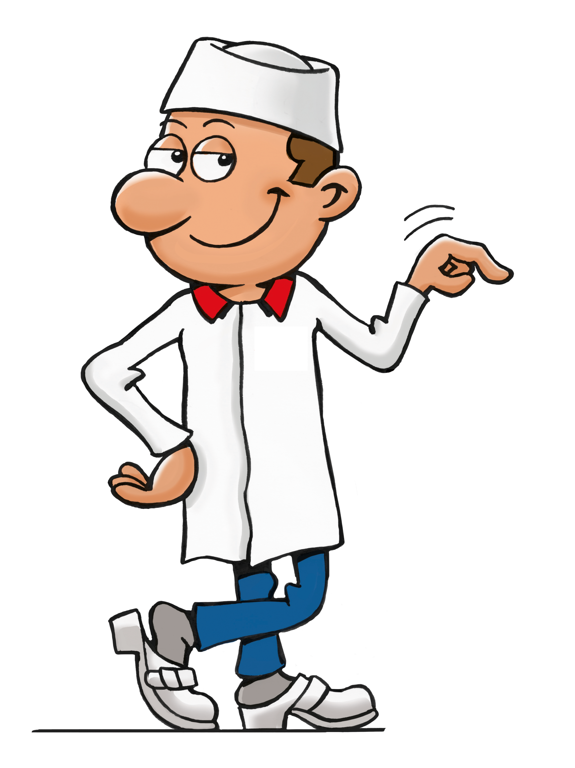 Frans claes Pointing to the right
